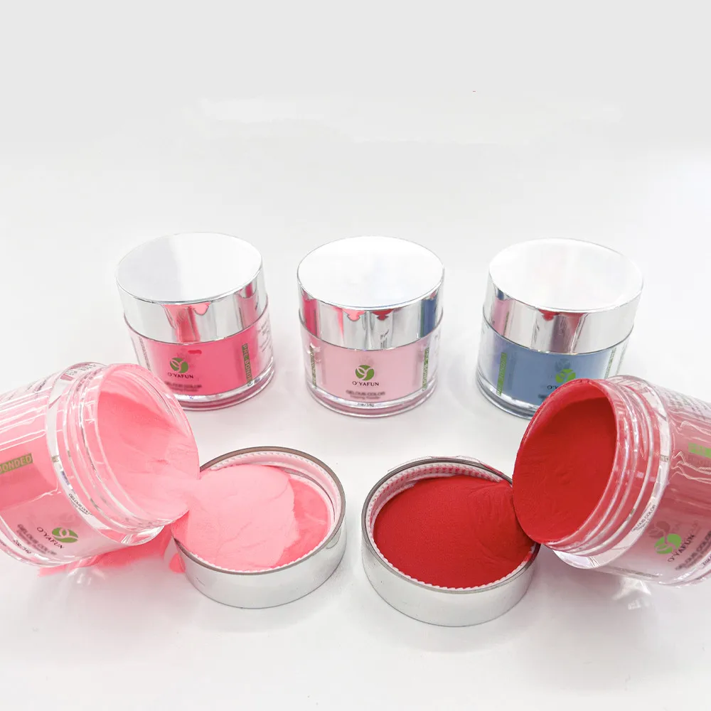 Hot Style Competitive Price Dipping Nail Powder Fast Dry Acrylic Dipping Powder Bulk Glitter Color Nail Dipping powder 161colors