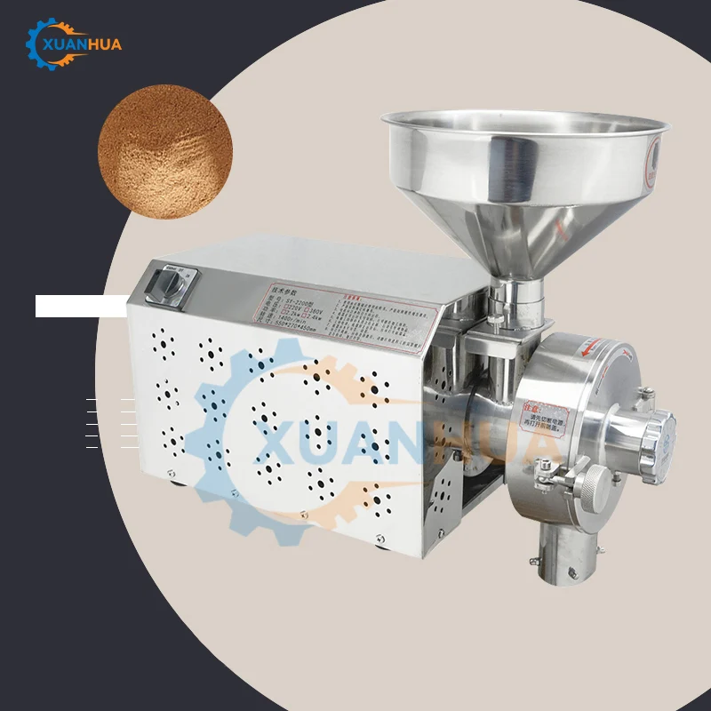 hot sale wheat flour maize meal grain milling machine cocoa grinder cassava grinding mill machine