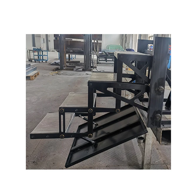 2023 Ebay New Arrival 4wd 4X4 Wheel Step Ladder 3 Adjustable Height up to 150 Kg