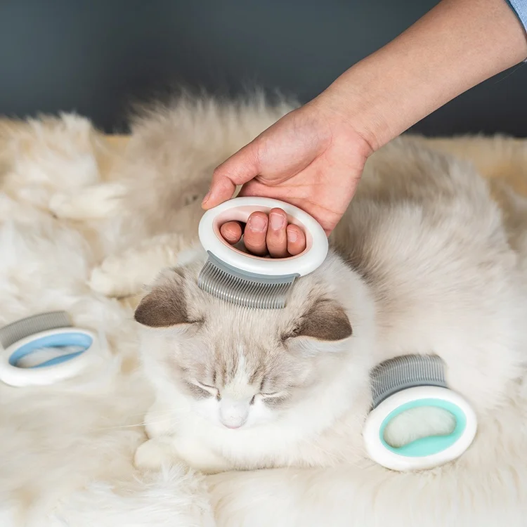 
Pet Grooming Comb Hair Removal Massage for Dogs Cats Cleaning Tool Supply 