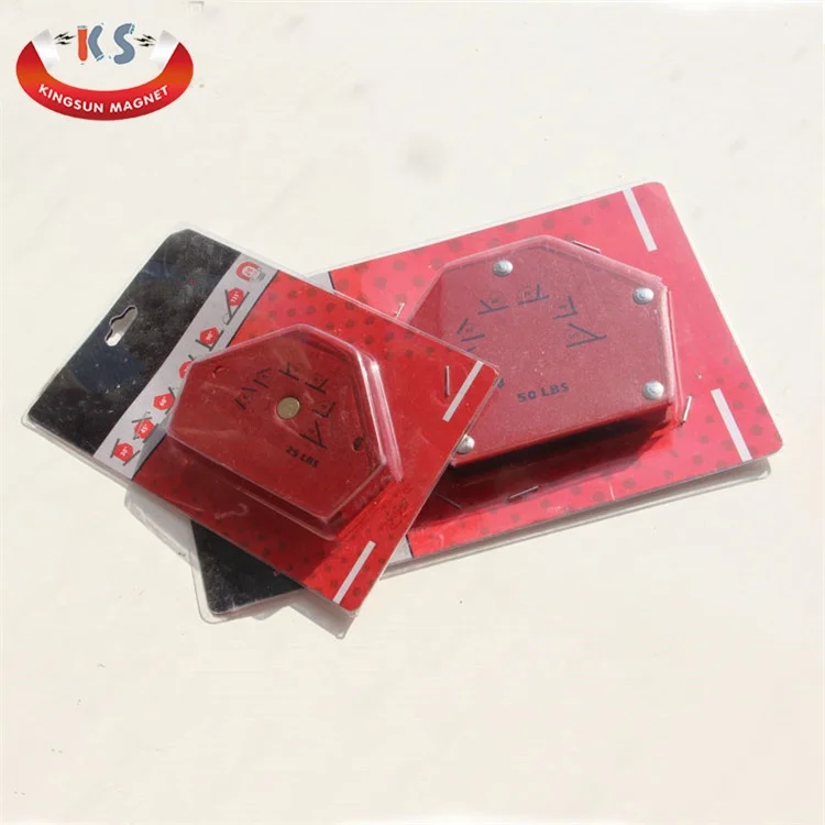 Permanent Neodymium Magnets Strong Arrow Shape Magnet Weld Magnetic Angle Holders for Multiple Angles