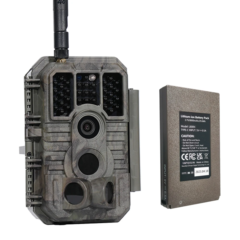 Trail Camera 4G 8000Mah литиевая батарея в комплекте Meidase S960 Lte охотничья камера 940 нм без