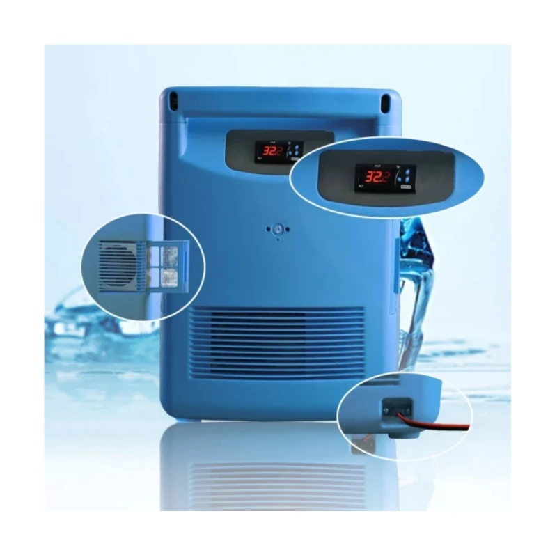 Portable 208L Upright Blood Bank Refrigerator Compressor Spacious Vaccine Storage Household RV Outdoor Use Electric Battery Used