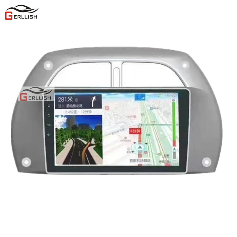Android Touch Screen Car DVD Player GPS Navigation For Toyota RAV4 2001-2006 Multimedia Radio Stereo Head Unit