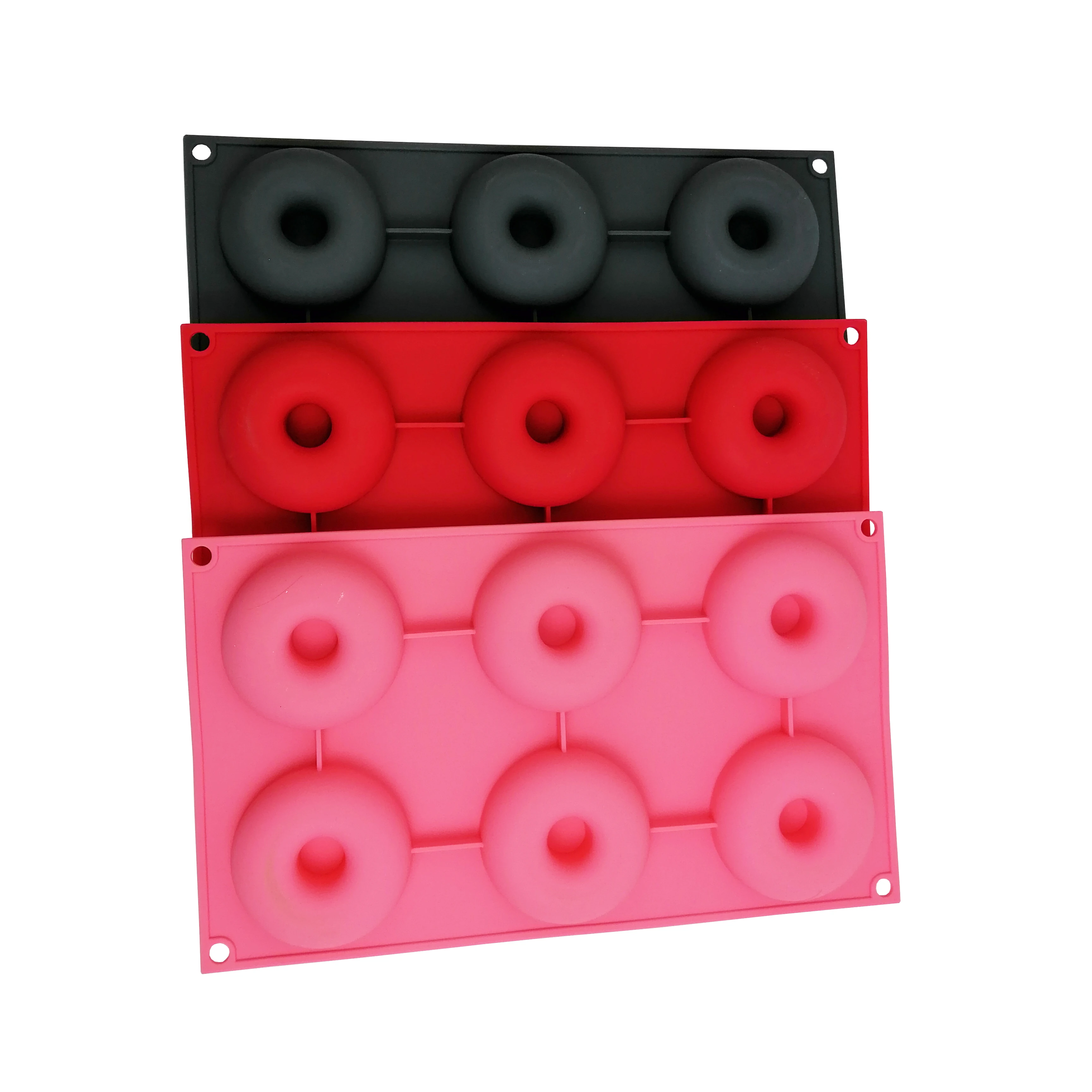 Силиконовая форма для выпечки, 6 полостей