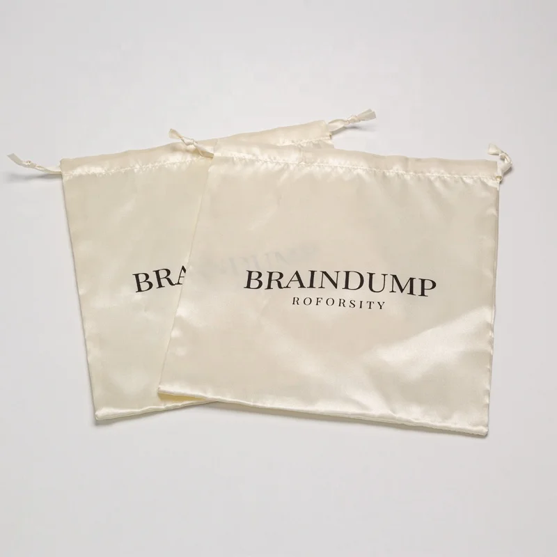 Wholesale Eco-Friendly Soft Products Packaging Stain Bags Custom Logo Jewelry Gift Drawstring Dust Cosmetic Bag