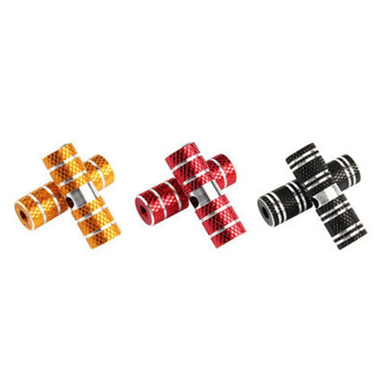 New arrival colorful aluminum alloy bike cycling bicycle rear stunt foot peg