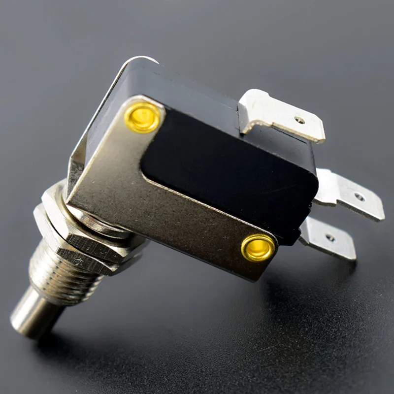 Large Size Metal Switch 3 Pin Push-On Push-Off Button Micro Switch Normally Open And Normally Close Function