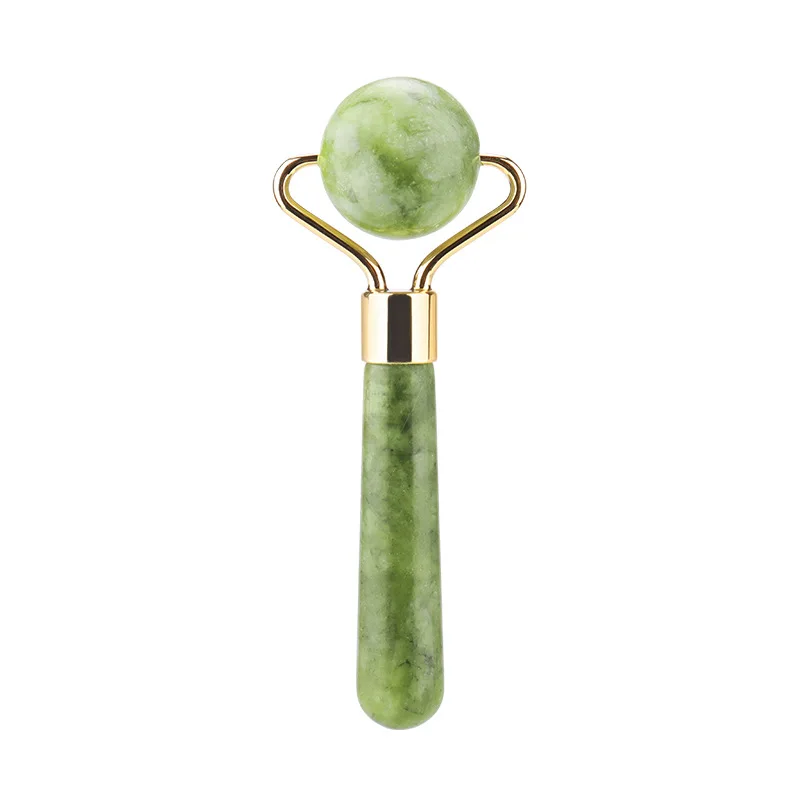  Xiuyu roller barbed head massage stick gua sha set jade beauty device scraping piece