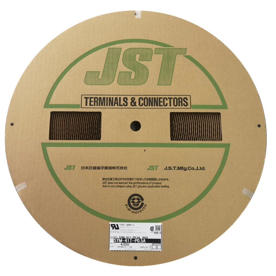 SYM-41T-P0.5A  JST     Terminals, connectors  in stock