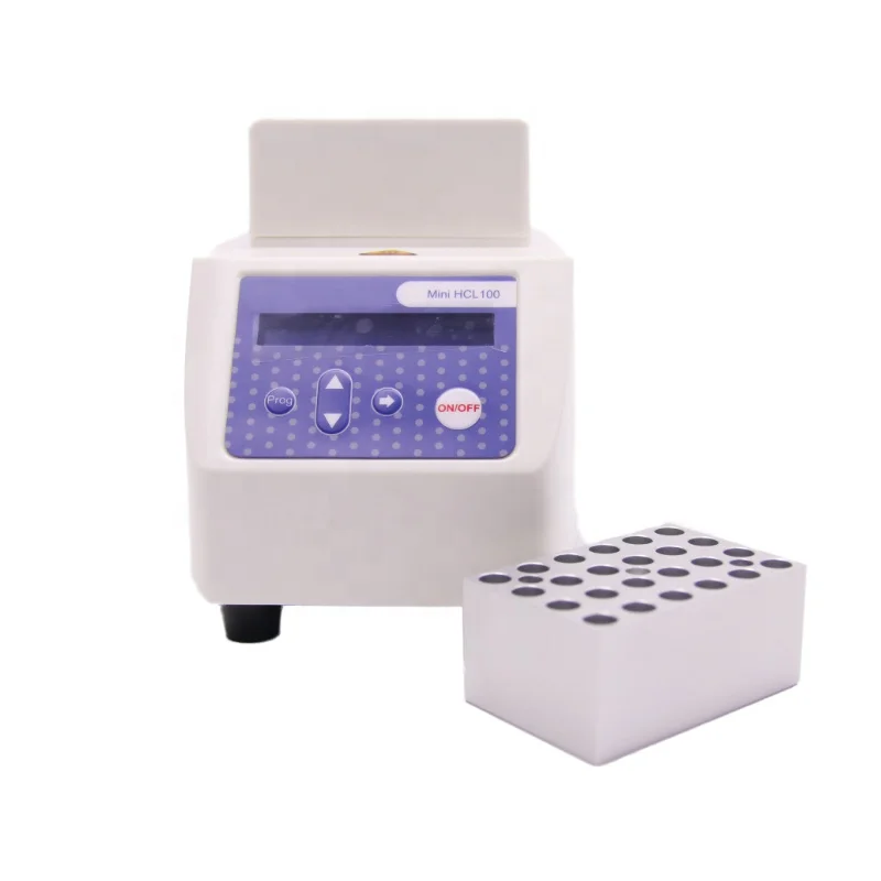 Portable Mini Dry Bath LCD Display Thermostat Metal Bath Laboratory Heating Equipment MiniHCL100