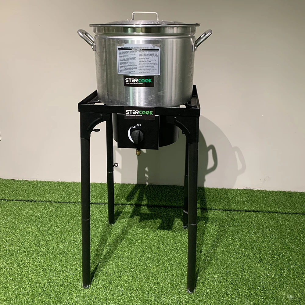 Delicate appearance detachable legs american gas grill cast iron explore gas burner stove