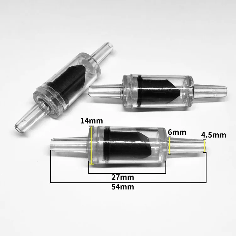 HiSin  Non return one way air small plastic mini valve aquarium