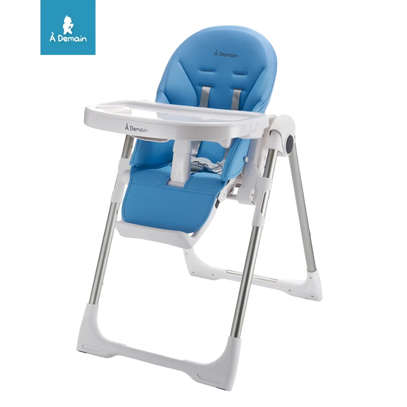 2 in 1 Luxury Baby Nursery Feeding High Chair Lightweight Foldable Baby Travel Chair