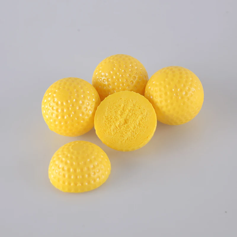 Low elasticity limited fly mini golf putting practice durable foam plastic material range golf ball for entertainment