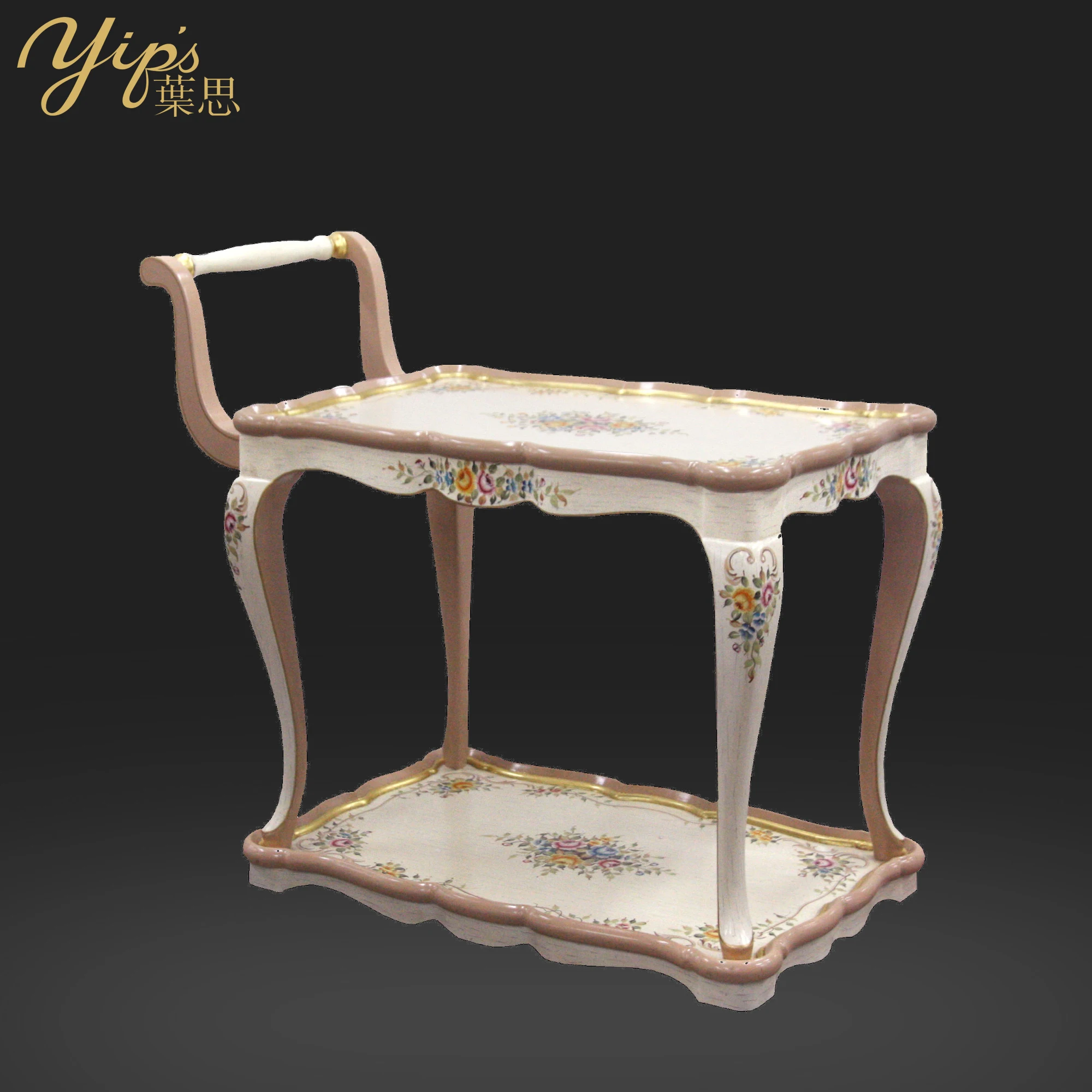  Yips LD-1906-1819 европейской серии (ДВП) древесноволокнистой резьба ручная роспись Роза узор обеденный-размерных