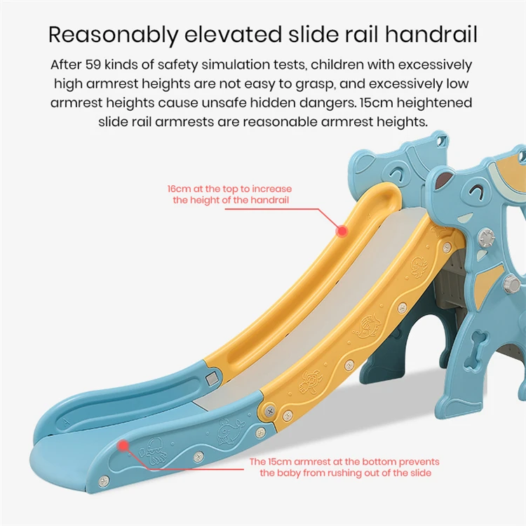 Оптовая продажа на заказ детский пластиковый игровой домик горка для детского сада