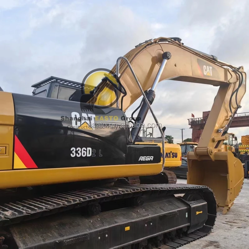 Cat336D тяжелое оборудование CAT336D Подержанный Cat 336d экскаватор 90% новый 36 тонн подержанный гусеничный