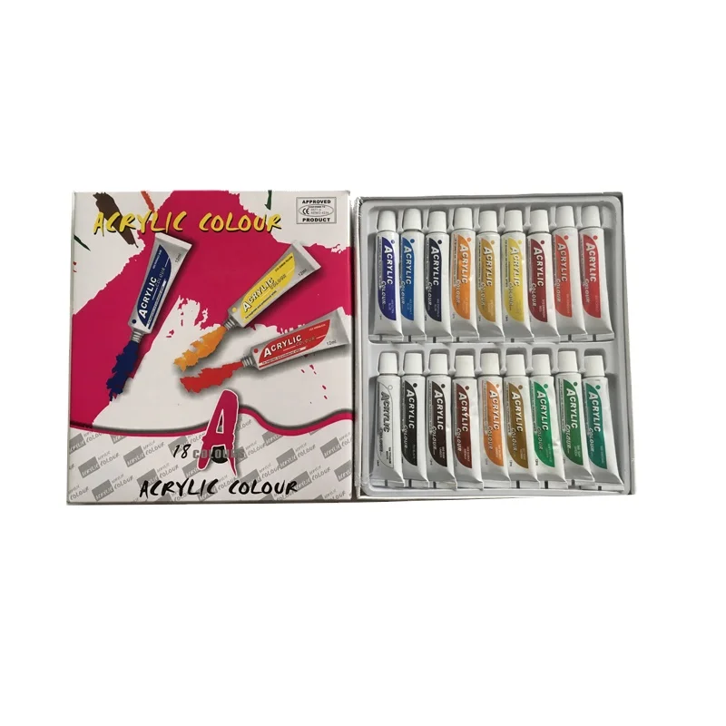 High quality DIY artist acrylic paint student acrylic painting