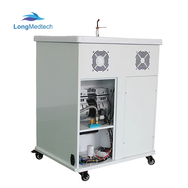 GU-P212 Mobile Dental Delivery Cart Unit System with Air Compressor
