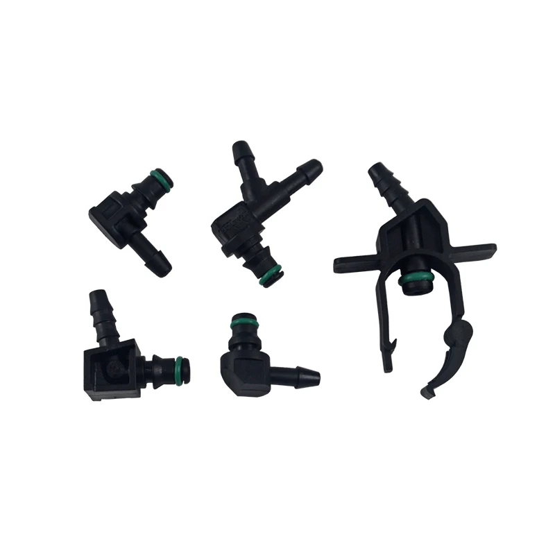 Suit of Return Oil return fitting for Denso Diesel Injector Plastic Connector Pipes Hose Joiner Tube Fuel