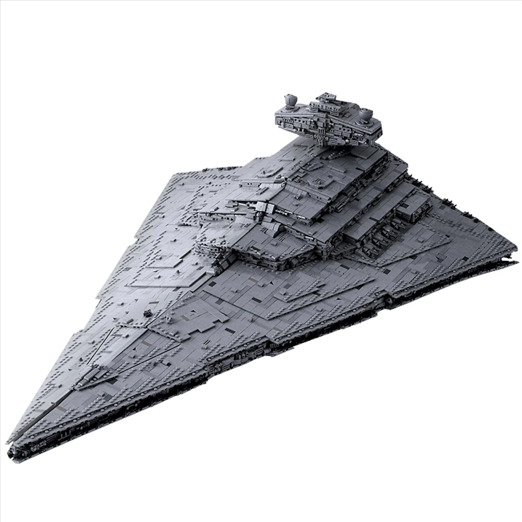 Mould King 13135 Star Plan Imperial Star Destroyer Monarch UCS Fighters Super Star Model Building Blocks Toy for Adults