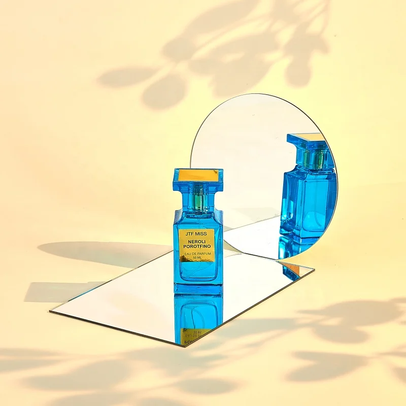 Special shaped geometry mirror shooting props decorative ornaments for beauty cosmetic products