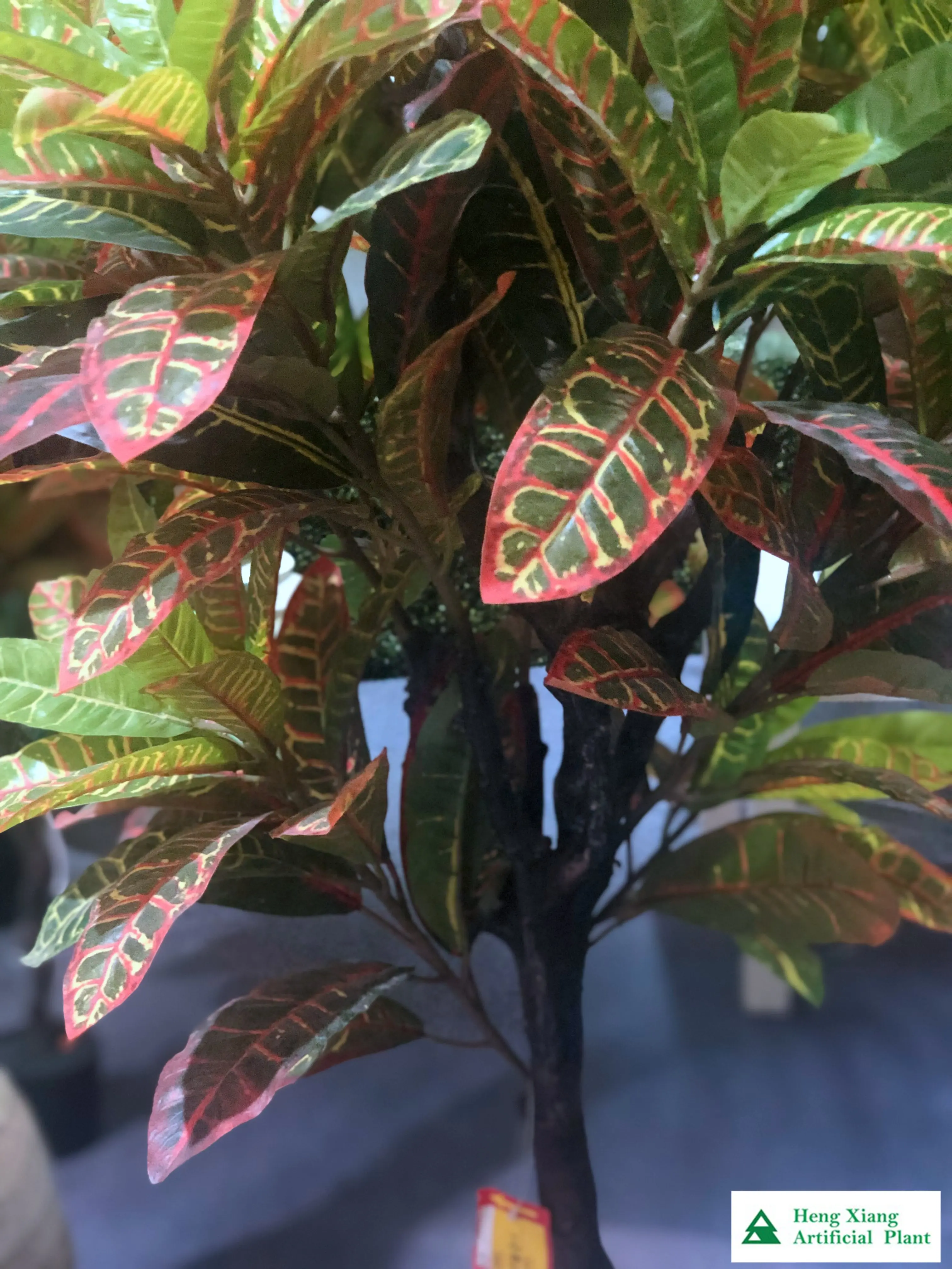 High quality Artificial Croton  Plant beautiful leaves wholesale artificial plant tree for sale