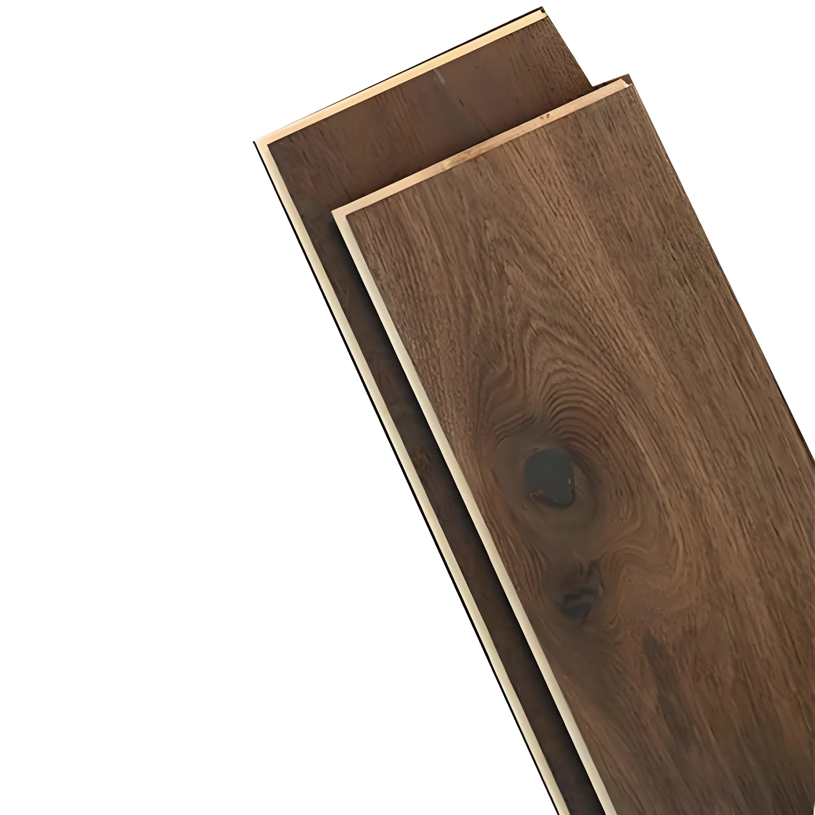 Neoclassical Style Natural Oak Solid Wood Flooring Smooth Engineering Wood Flooring