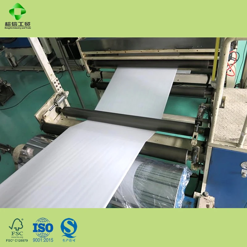 
PE coated paper for disposable take away chicken box cake box paper in jumbo roll 