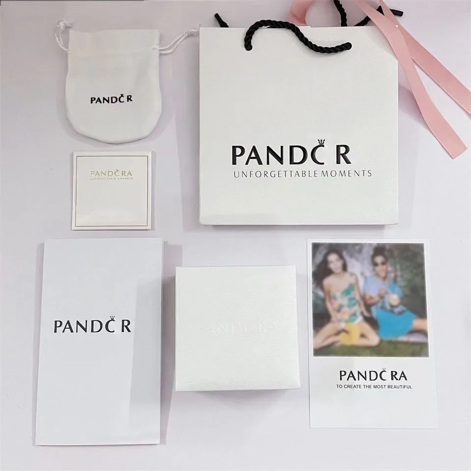 Распродажа роскошные упаковочные коробки для Pandora коробка ювелирных изделий магнитная сережек упаковка