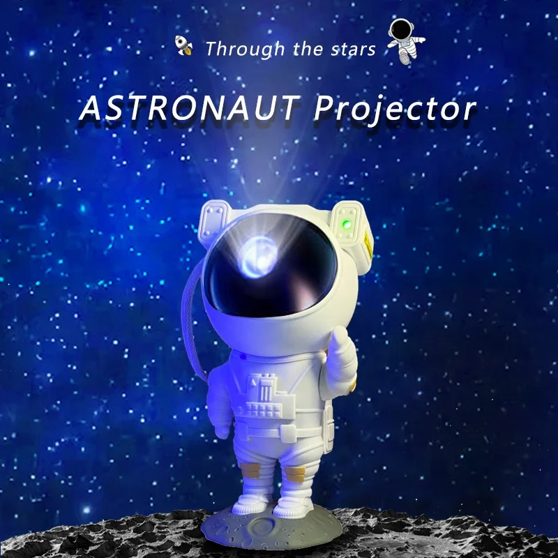 Smart Star LED Night Starry Projector Light Birthday Moon Light Astronaut Atmosphere Projection Lamp (1600373029230)