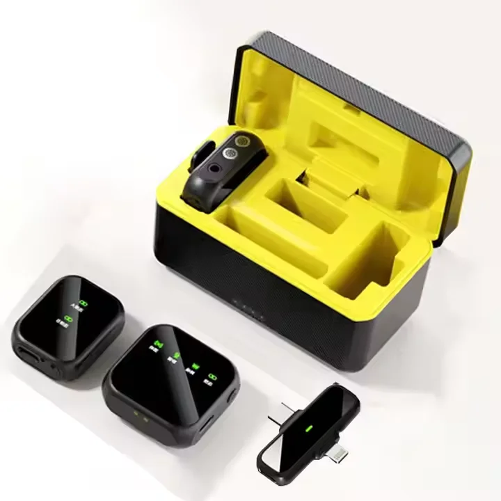 Новый продукт K50 беспроводная камера Lavalier двойной микрофон bluetooth lavalier беспроводной для записи видео на камеру
