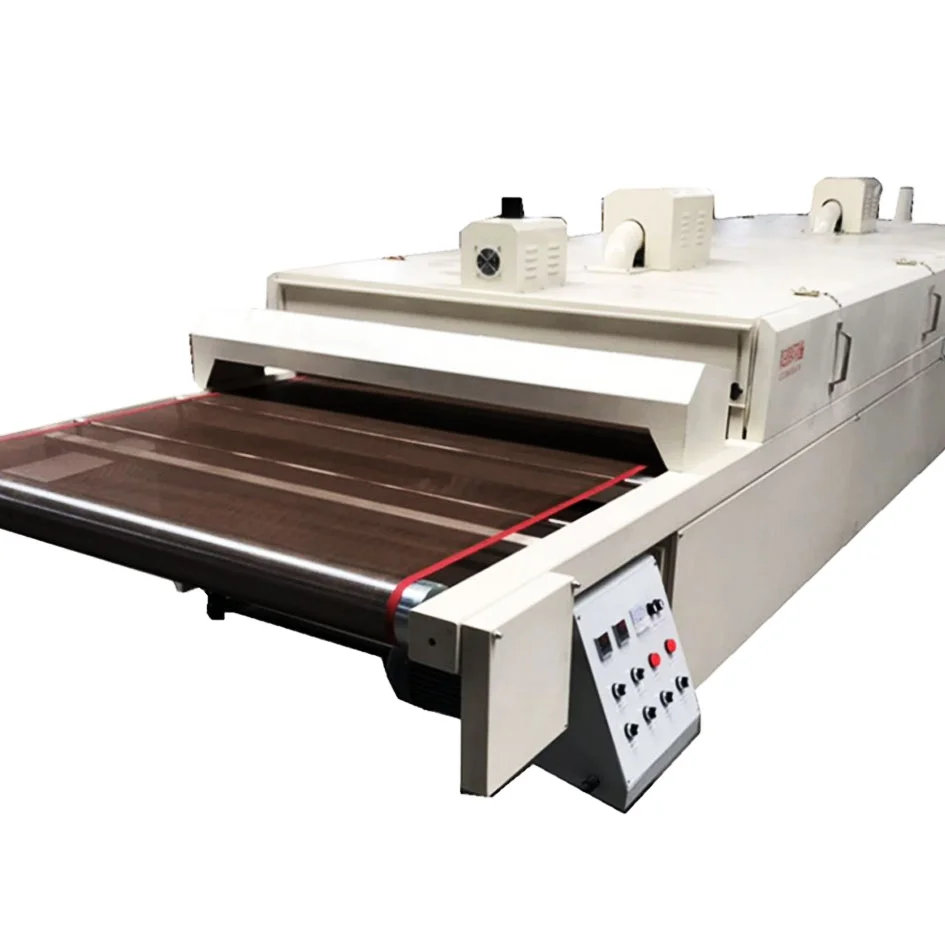 Hot Conveyor Belt Clothing Screen Printing Tunnel Dryer Machine