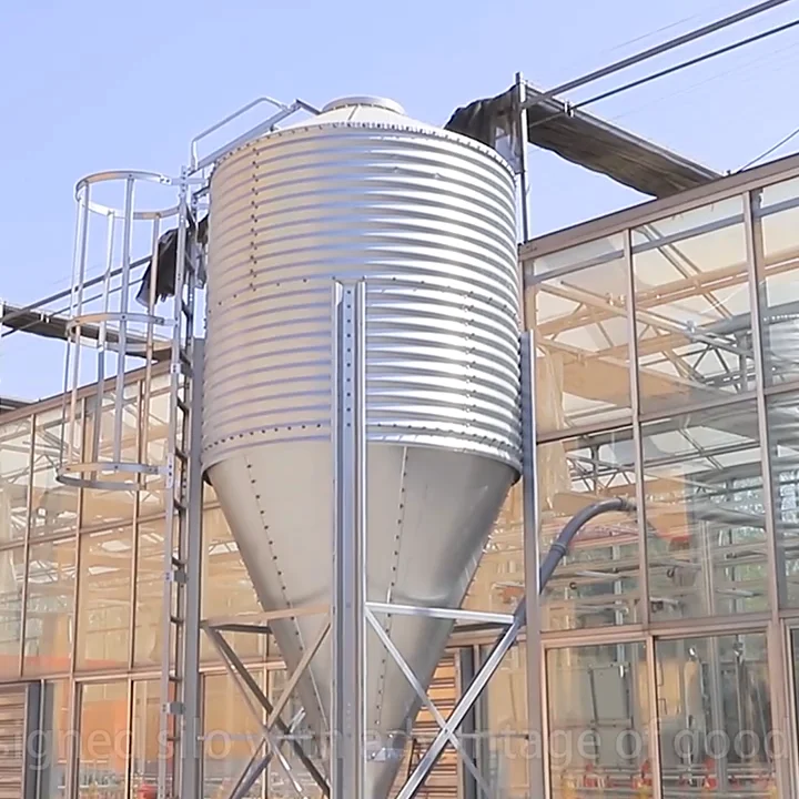 
Good Price Cost wheat Corn Maize Stainless Steel Grain Storage Silo 
