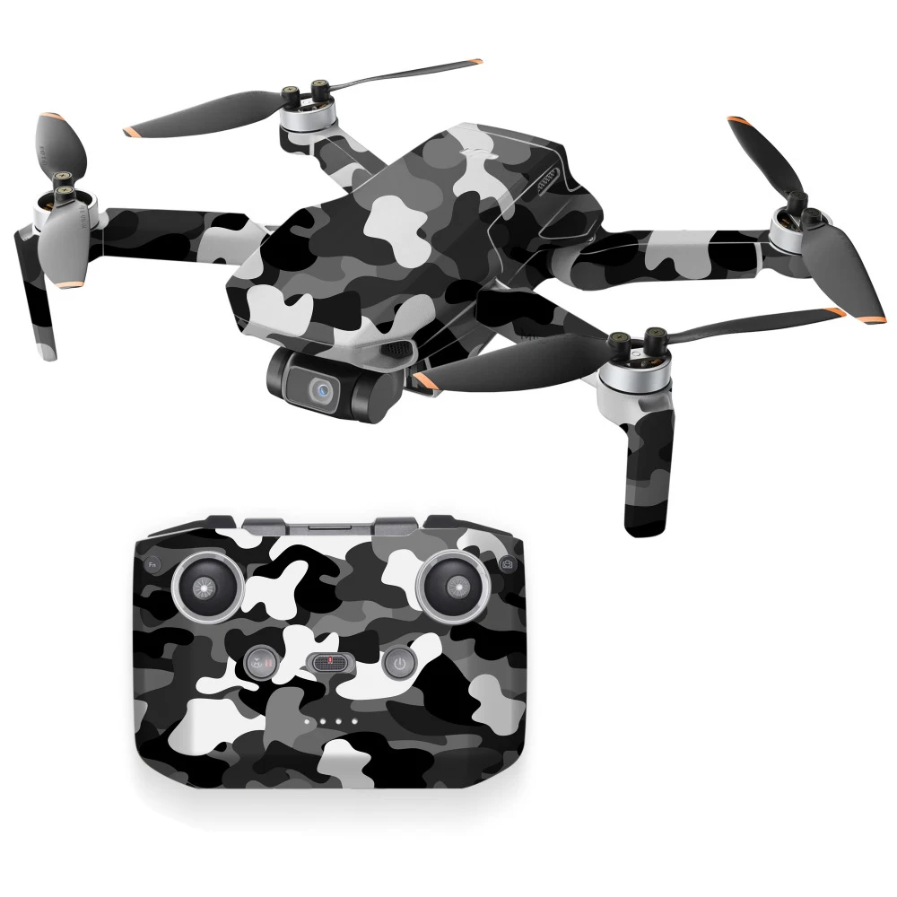 Drone Body Skin Sticker Protective Decal Film Controller Dustproof Scratchproof Stickers Drone Accessories For DJI Mini 2