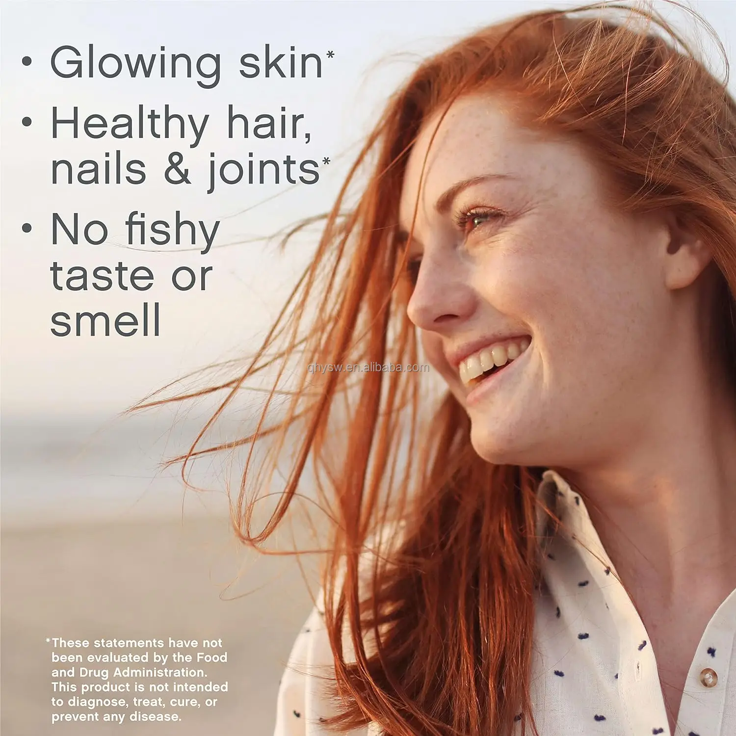 OEM Hydrolyzed Fish Marine Collagen Protein Powder Vitamin C Hyaluronic Acid MSM Drink Hydrolized Collagen Peptides Powder