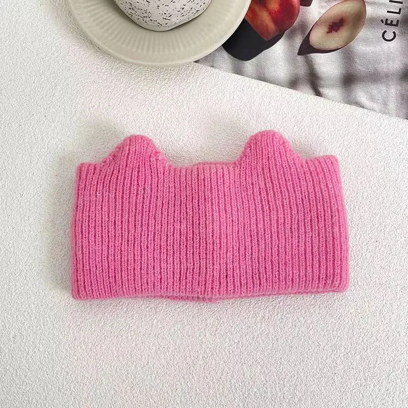 GEERDENG 2024 New Bestseller Fashion Crochet Turban Knitted Wool Hairband Outdoor Sporty Warm Wool Headband Head Wrap For Lady