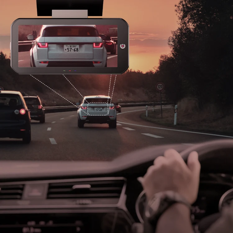 AKY-EYES Sony Ai 2k G-сенсор 3 объектива Adas Starvis 2 зеркало заднего вида камера для автомобиля с видеорегистратором