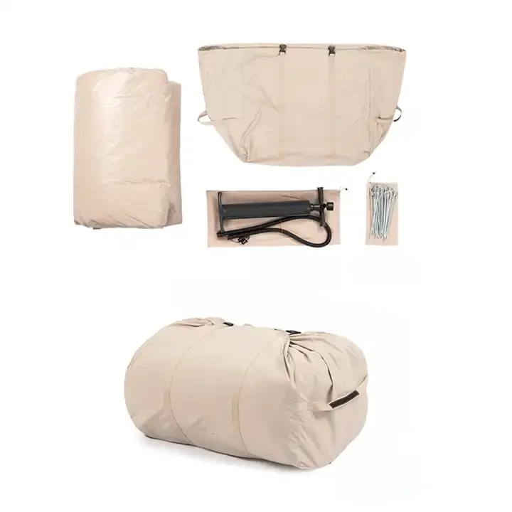 Top Quality 6.3 Square Meters Tents Camping House Tent Waterproof and Windproof Inflatable Tent with pump