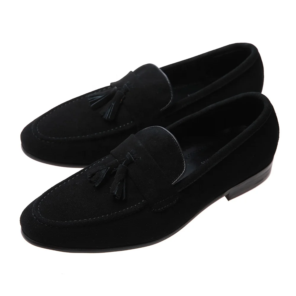 Spring 2021 New Leather Fringed Loafers With a Pair Of Frosted Chunky Pumps And Vintage Leather Shoes