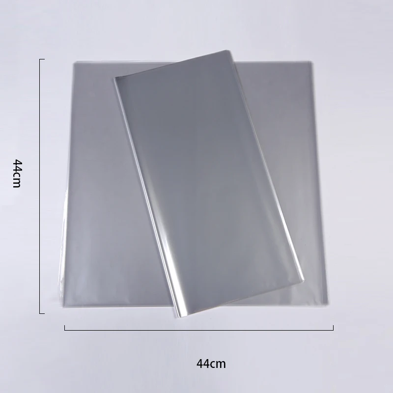 Прозрачная модная Высококачественная цветочная упаковка 44*44 см, прозрачная упаковочная бумага для подарков, цветок