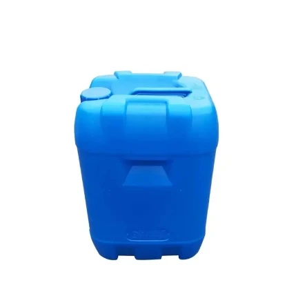 25kg Eco-Friendly Blow Mold Blue Square Plastic Barrel Drum