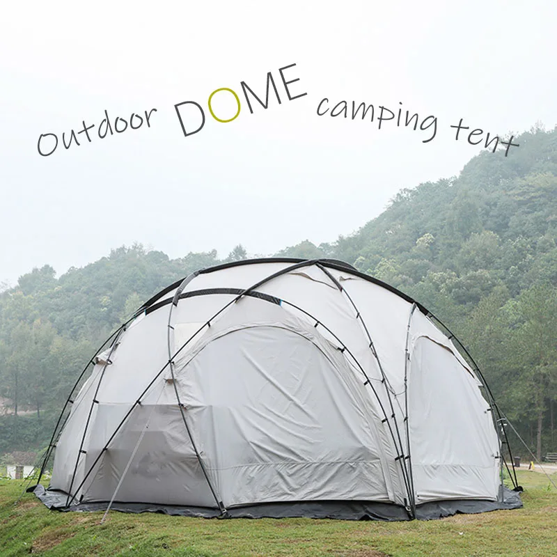 Camping Outdoor Hemispherical Waterproof Adult Tent glamping dome tent half sphere outdoor party tent