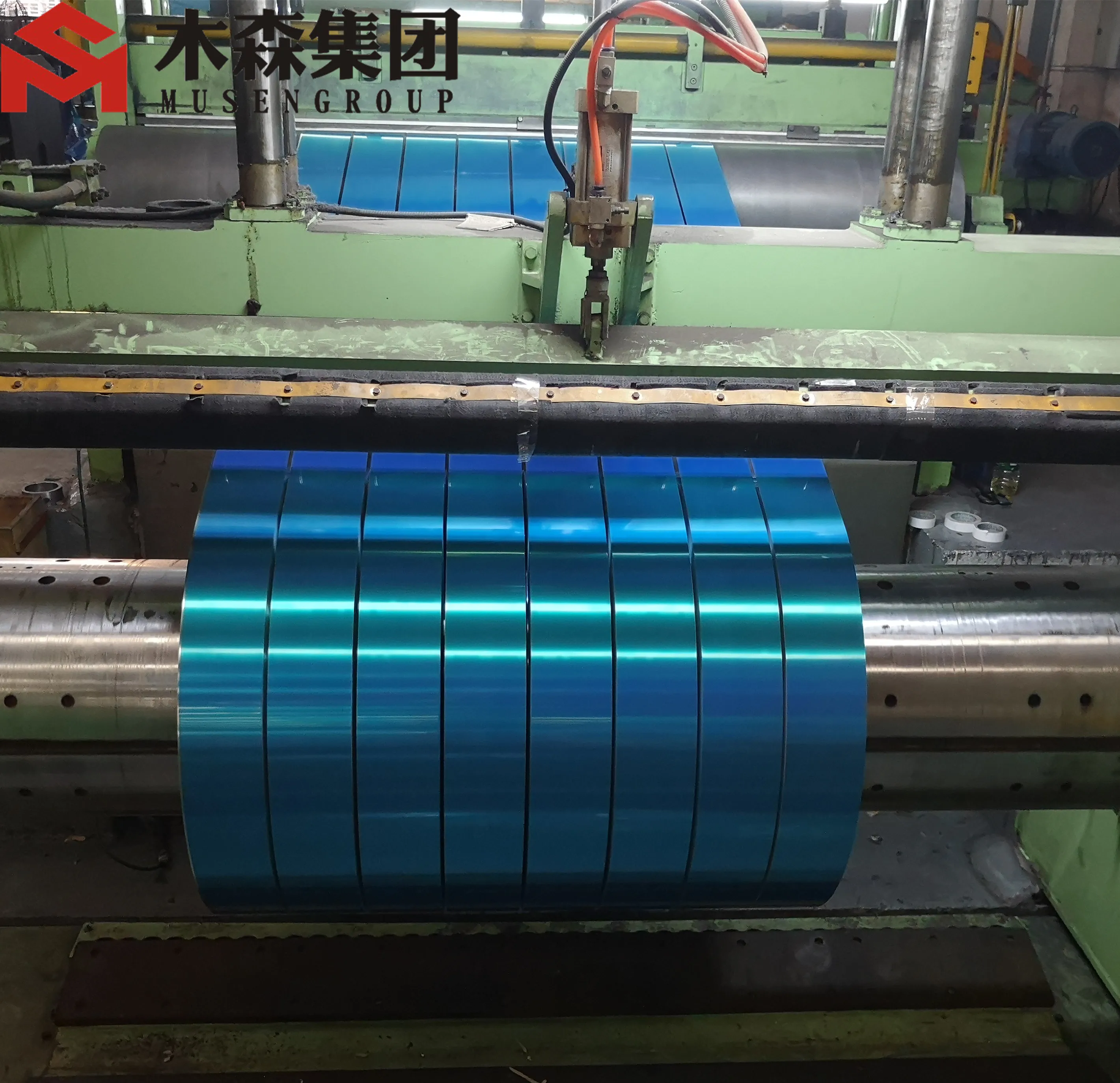 Алюминиевая лента из сплава 3003/5052 с защитной пленкой из ПВХ/ПЭ на боковой стороне