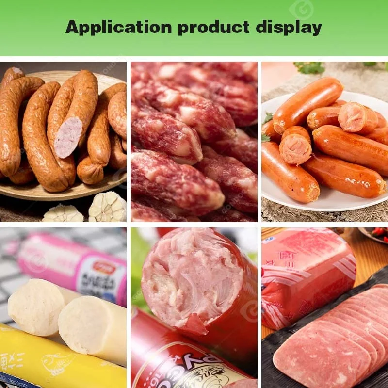 Vacuum Sausage Automatic Filler Fill Sausage 35 Kilos Stuffer Make Machine Linker with Twist
