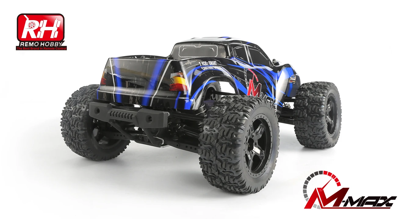 Remo 1031 1:10 scale eletronic RC CAR 4WD 2.4GHZ RC off-road monster Truck MMax remote high speed car toys for kids
