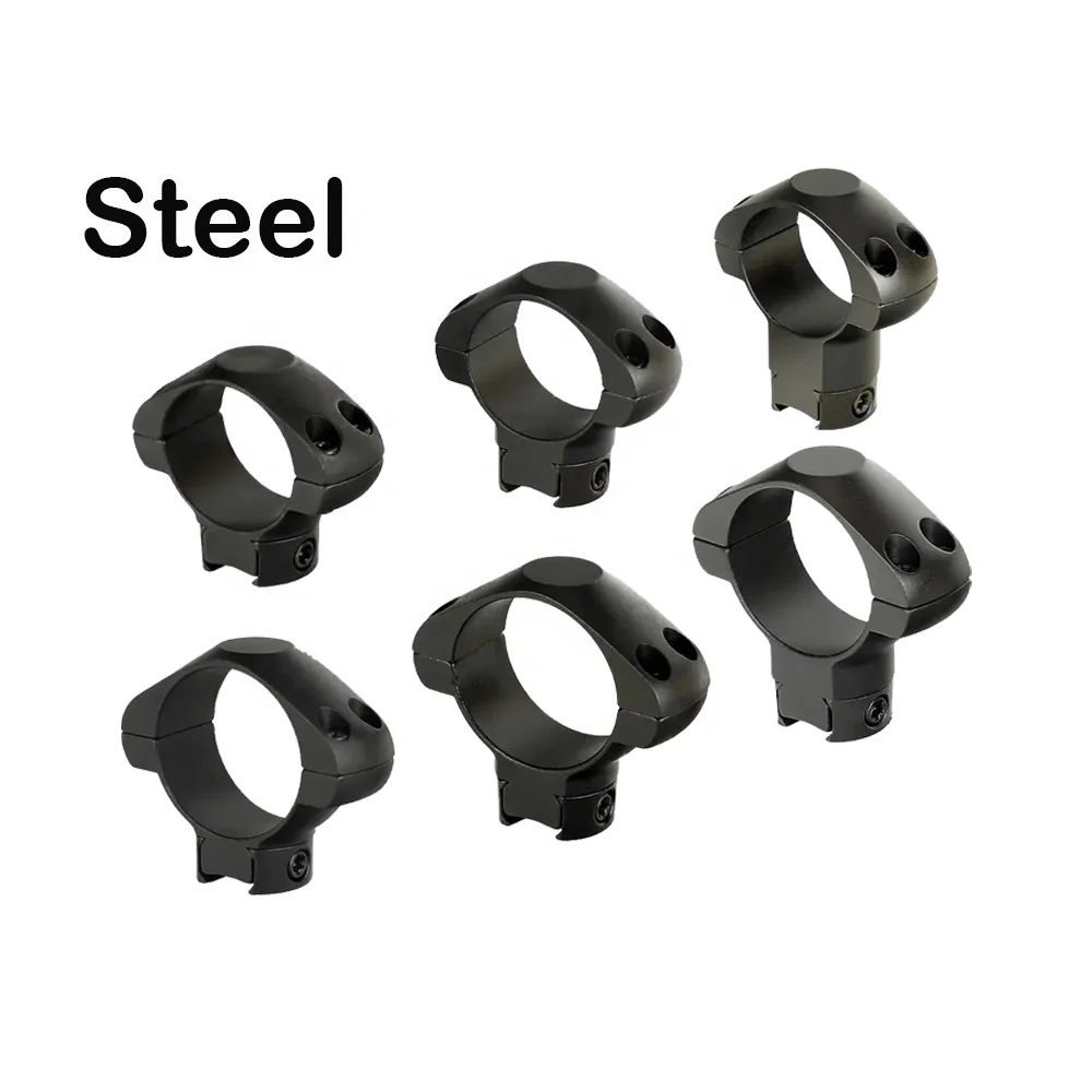 Ohhunt OEM ODM High Quality Low Profile 11mm Base Tactical Optic Mount 30mm Steel Scope Rings