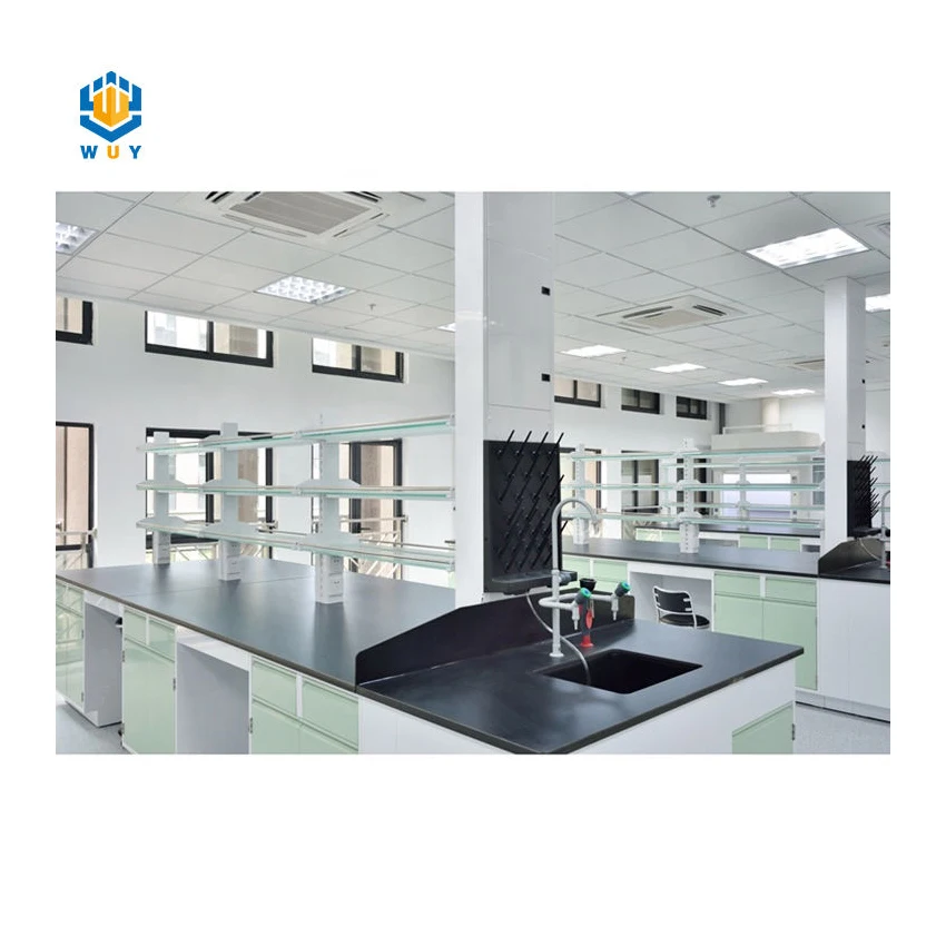 Hospital generic heavy duty work table bench science lab benches work table with drawers