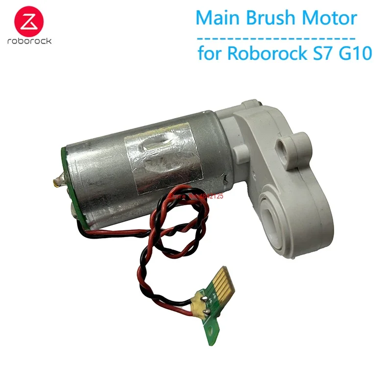 Original Main Brush Motor Replacement for Roborock S7 G10 S7 Pro Robot Vacuum Cleaner Spare Parts Main Brush Gearbox Accessories
